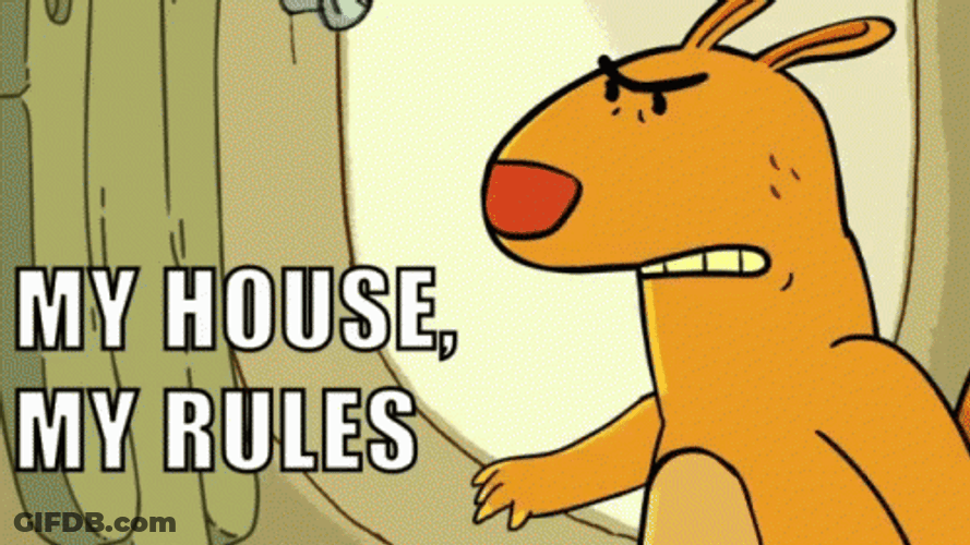 Cartoon Hangover Chris P. Duck My Rules GIF