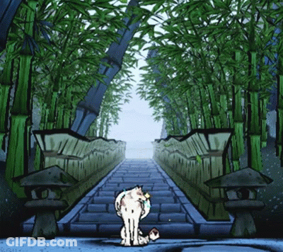 Cartoon Head With Circle GIF