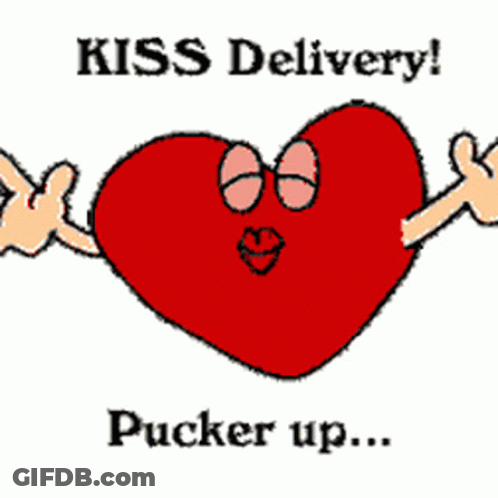 Cartoon Heart I Think I Love You GIF