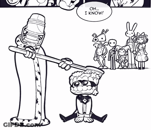 Cartoon Holding Toothbrush Saying Oh I Know GIF