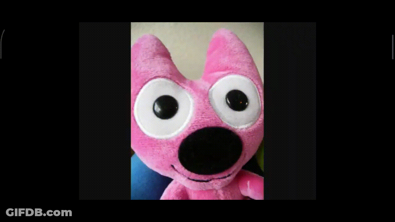 Cartoon Hoops And Yoyo Standing Together GIF