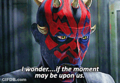 Cartoon Horned Character Wondering GIF