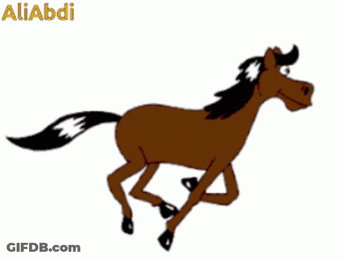 Cartoon Horse Aliabdi GIF