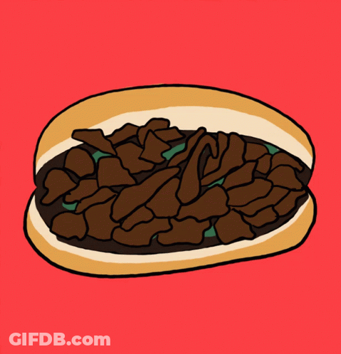 Cartoon Hot Dog With Register To Vote GIF