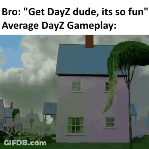 Cartoon House With Tree Bro Get Dayz Dude GIF