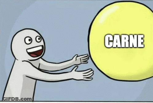 Cartoon Hugging People With Chipotle And Carne GIF