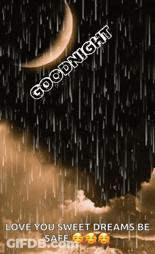 Cartoon In Yellow Raincoat Holding Microphone Saying It's Wet GIF