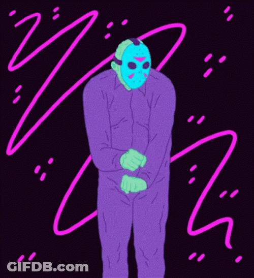 Cartoon Jason Dancing GIF