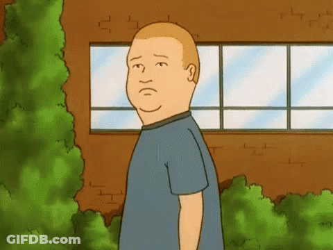 Cartoon King Of The Hill Character Standing GIF
