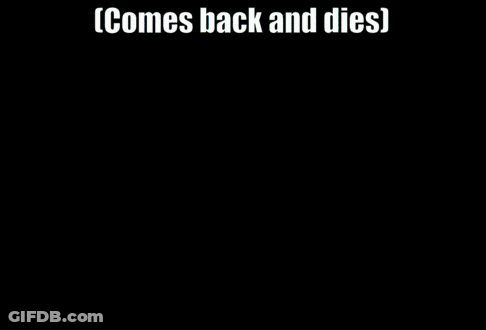 Cartoon Landscape Comes Back And Dies GIF