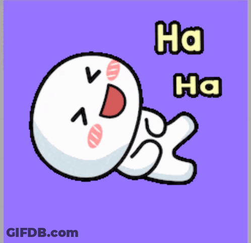 Cartoon Laughing Ha Ha GIF