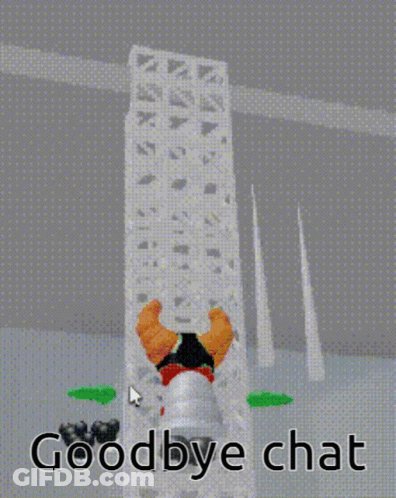 Cartoon Laying On Ground Saying Goodbye Chat GIF