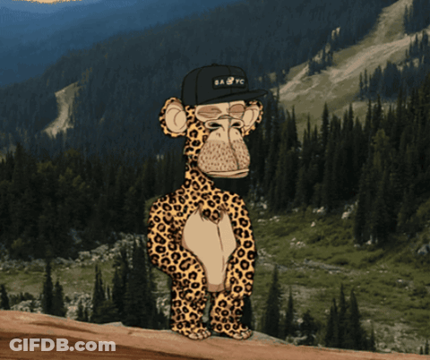Cartoon Leopard Wearing Hat Saying Adam GIF