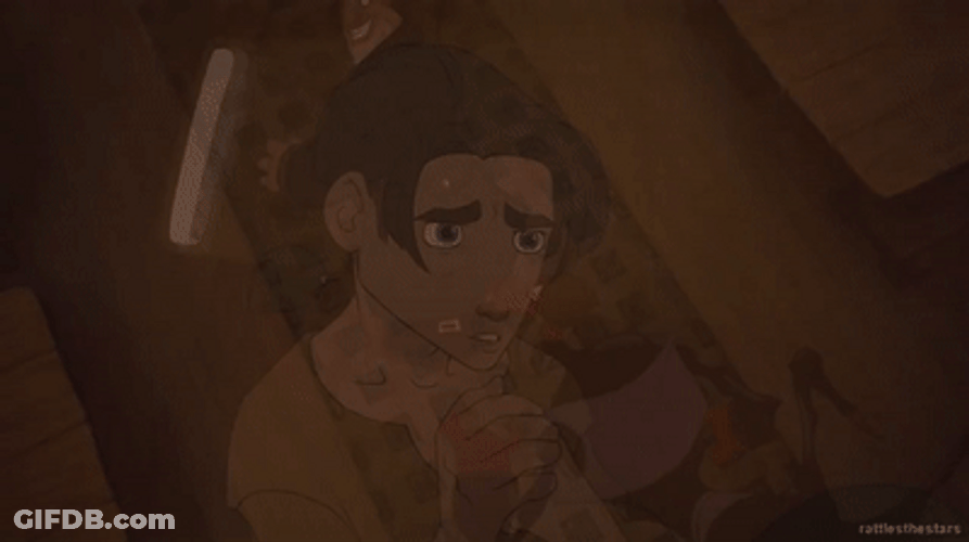 Cartoon Letting Go Of Treasure GIF