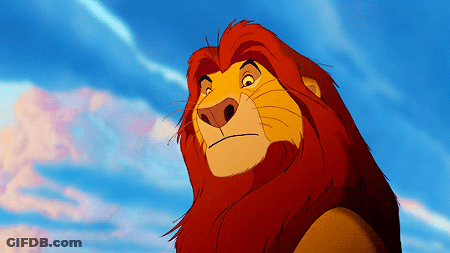 Cartoon Lion King GIF