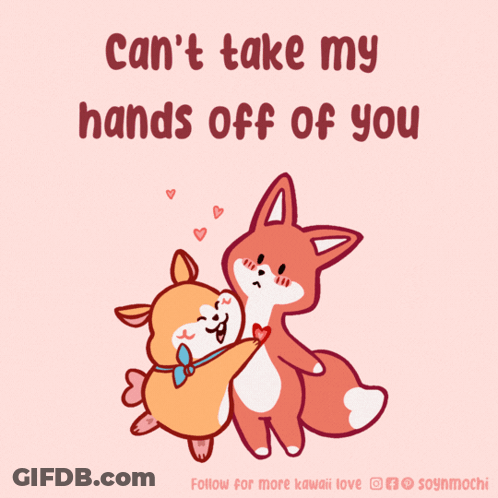 Cartoon Lion Making Heart Shape Sending Love GIF