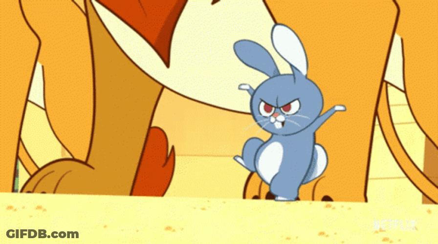 Cartoon Lions Roar GIF