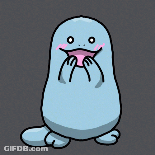 Cartoon Lizard With Pink Mouth GIF