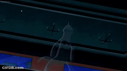 Cartoon Lizard With Red Eyes GIF