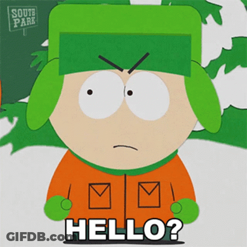 Cartoon Looking Out Window With South Park Sign GIF