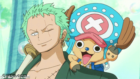 Cartoon Man And Dog With Cross On Hats GIF