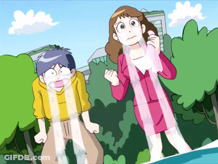 Cartoon Man And Woman GIF