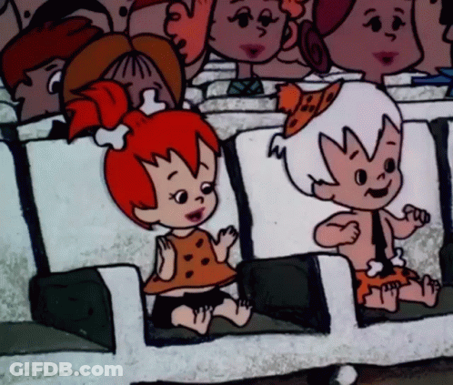 Cartoon Man And Woman Kissing With Happy Make GIF