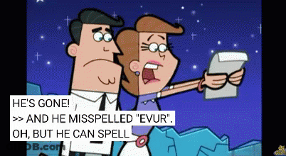 Cartoon Man And Woman Looking Up At Sky GIF