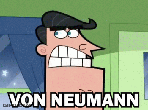 Cartoon Man Big Mouth Von Neumann GIF