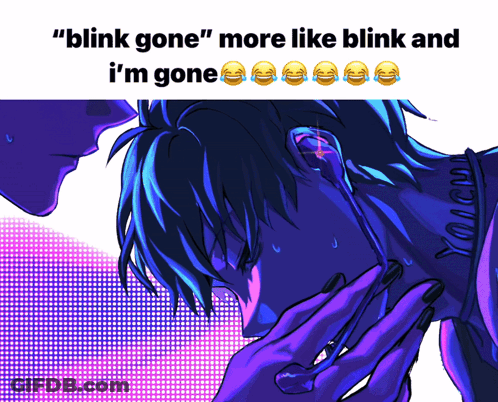 Cartoon Man Blink Gone More Like Blink And Im Gone GIF