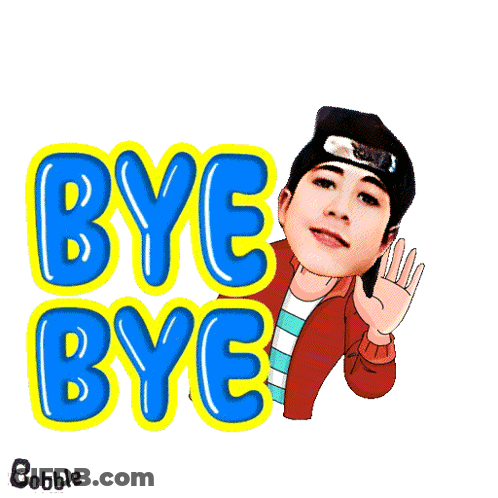 Cartoon Man Bye Bye GIF