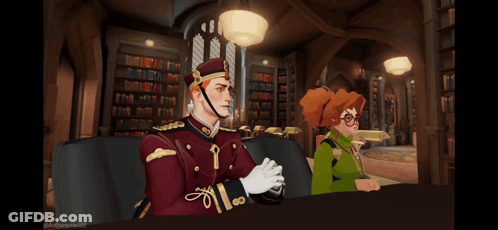 Cartoon Man Covering Face With Hands GIF