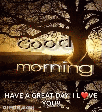 Cartoon Man Drinking From Cup Saying Good Morning GIF
