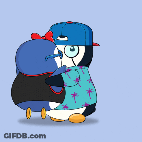 Cartoon Man Holding Baby GIF