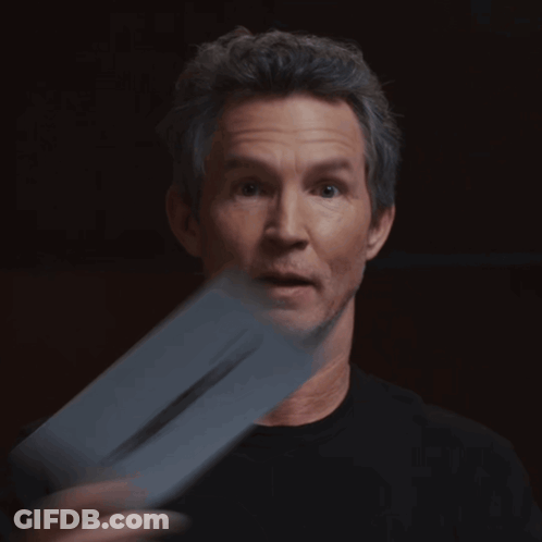 Cartoon Man Holding Baseball Bat With CN GIF