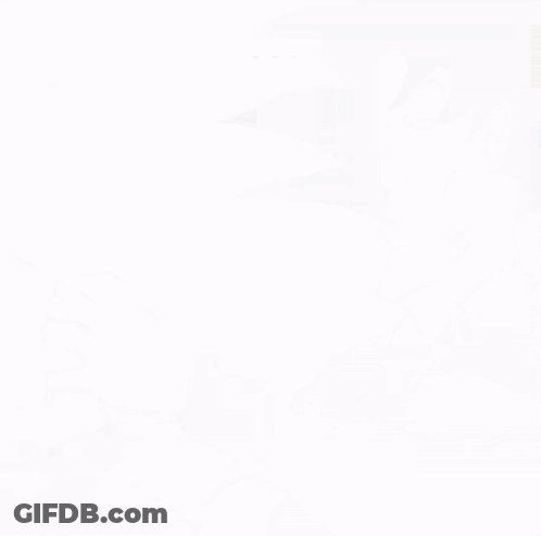 Cartoon Man Holding Paper With Question Mark GIF