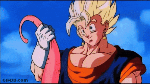 Cartoon Man Holding Pink Object GIF