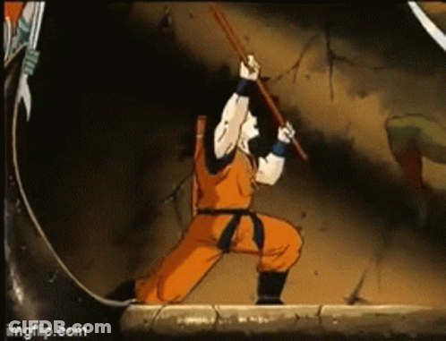 Cartoon Man Holding Stick Imgflip.com GIF