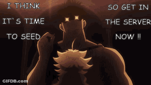 Cartoon Man I Think It's Time To Seed GIF