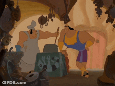 Cartoon Man In Chef Hat GIF