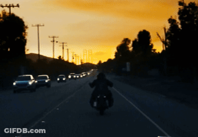 Cartoon Man In Front Of Large Crowd GIF