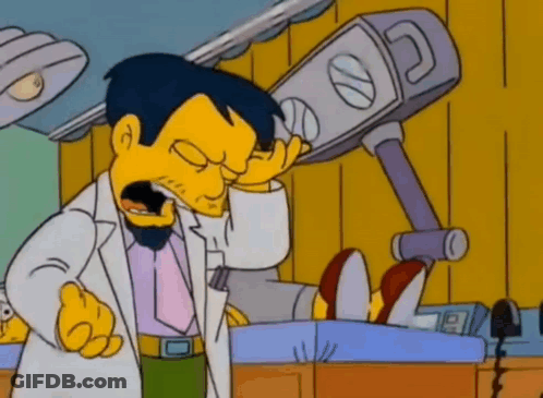 Cartoon Man In Lab Coat And Tie GIF