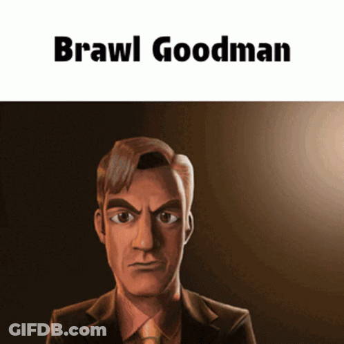 Cartoon Man In Suit And Tie Brawl Goodman GIF