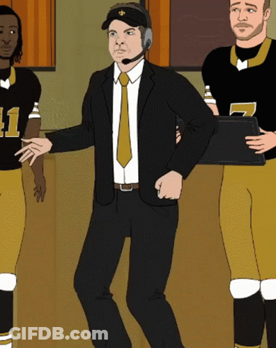 Cartoon Man In Suit And Tie GIF