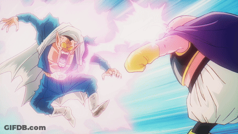 Cartoon Man In White And Purple Capes GIF