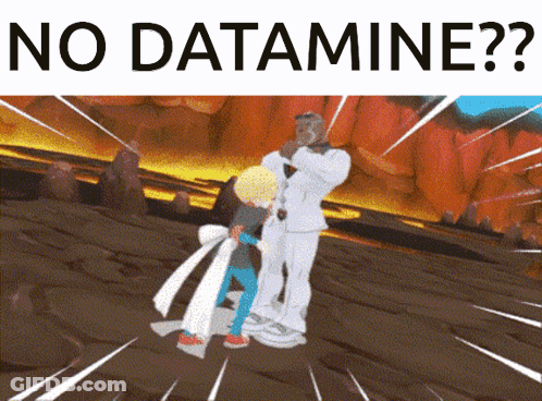 Cartoon Man Next To Another Man Saying No Datamine GIF