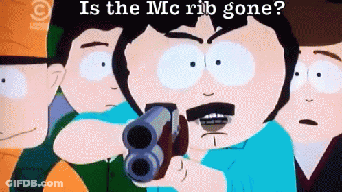 Cartoon Man Pointing Gun Is The Mic Rib Gone GIF