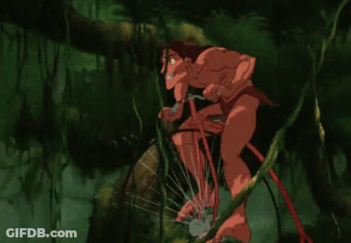 Cartoon Man Riding Bicycle GIF