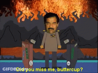 Cartoon Man Saying Did You Miss Me Buttercup GIF