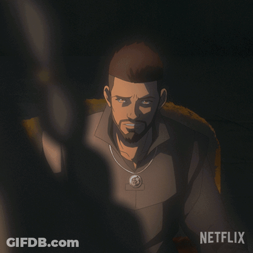 Cartoon Man Saying Im Not A Dullard GIF